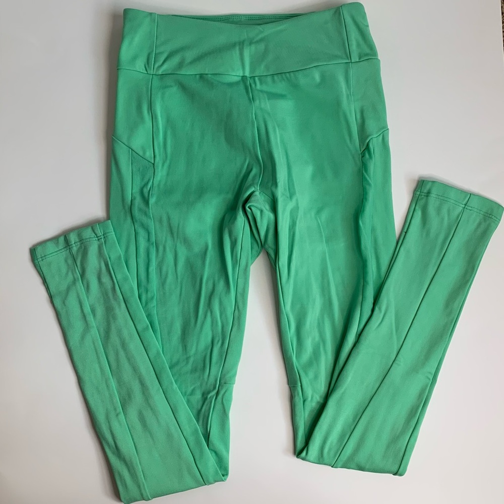Green Gymshark leggings